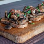 Bruschetta aux champignons - En-tête