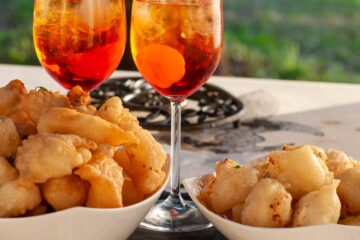 Crispelle italiennes de pâte frite - En-tête