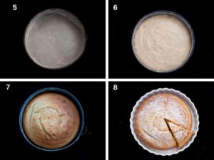 Gâteau à la ricotta sain sans beurre - Recouvrez un moule à gâteau de papier cuisson, graissez-le et saupoudrez-le de farine. Vous pouvez également utiliser un moule à cake