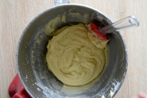 Gâteau marbré (Ciambella) - La pâte principale est prête.
