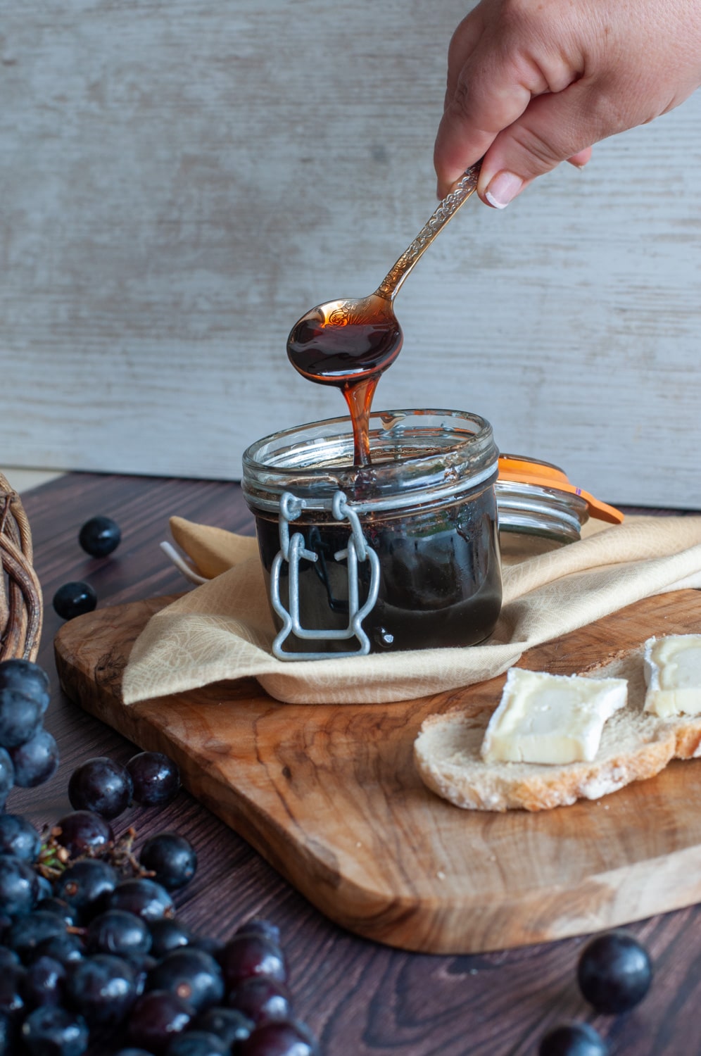 Gelée de raisin Concord - En-tête