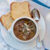 Minestrone italien au poulet - En-tête