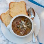 Minestrone italien au poulet - En-tête