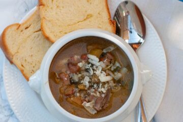 Minestrone italien au poulet - En-tête