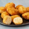 Œufs mimosa frits à l'italienne, farcis à la ricotta - En-tête