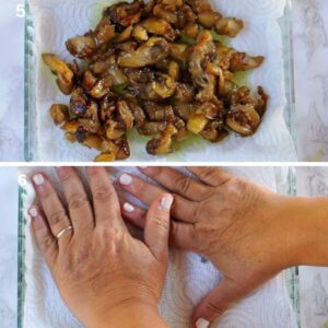 Pasta Alla Norma Recette Sicilienne Authentique - Transférez les aubergines sur du papier absorbant et recouvrez-les de papier absorbant pour éliminer l'excès d'huile
