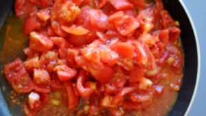 Pâtes au ragoût d'espadon et aux aubergines - 11