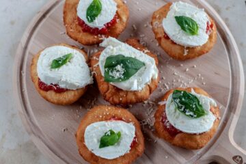 Pizza Fritta Montanara Pâte à Pizza Frite - En-tête