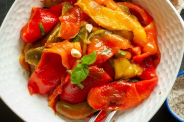 Poivrons rôtis à l'italienne - En-tête