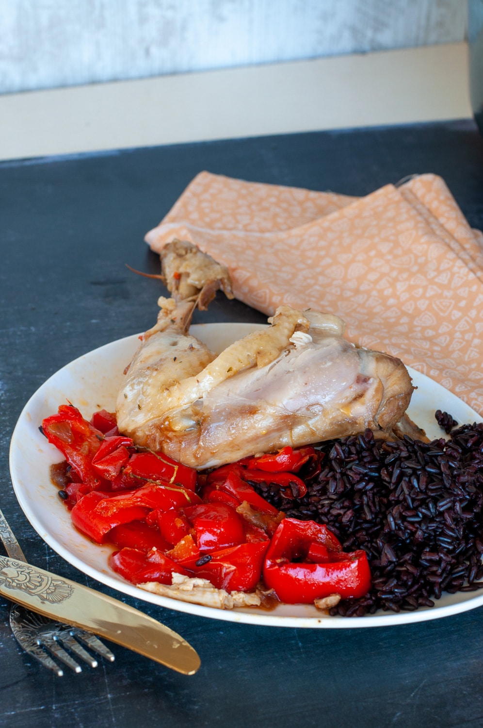 Poulet italien aux poivrons - En-tête