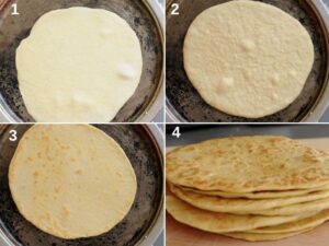 Recette Authentique de Piadina – Pain Plat Italien - Faites griller la piadina dans une poêle chaude jusqu'à formation de bulles, retournez et faites dorer l'autre côté