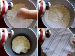 Recette Authentique de Piadina – Pain Plat Italien - Laissez reposer la pâte, couverte