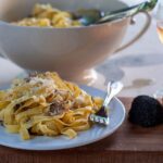 Recette Facile de Tagliatelles Fraîches à la Truffe Noire - En-tête