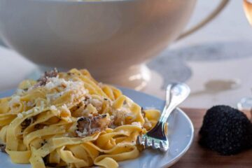 Recette Facile de Tagliatelles Fraîches à la Truffe Noire - En-tête