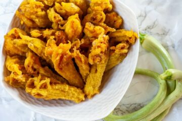 Recette de Beignets de Fleurs de Courgette - en-tête