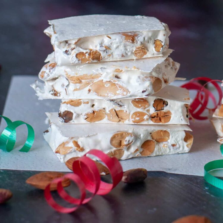 Recette de Nougat - Torrone Italien - En-tête