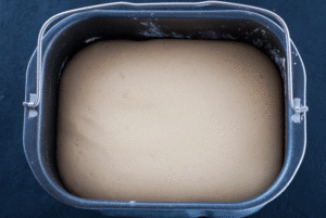 Recette de Petits Pains au Lait Italiens (Panini Al Latte) - Placez la cuve dans la machine à pain et lancez le programme Pâte
