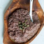 Recette de Tapenade d'Olives Noires avec Anchois et Ail - En-tête