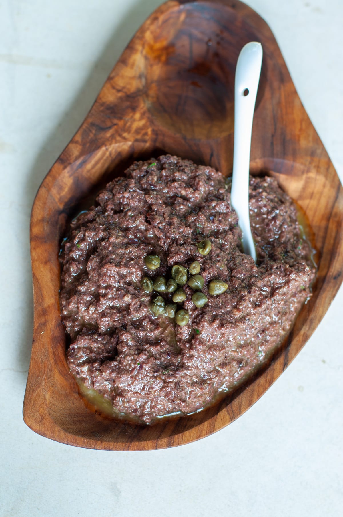 Recette de Tapenade d'Olives Noires avec Anchois et Ail - En-tête
