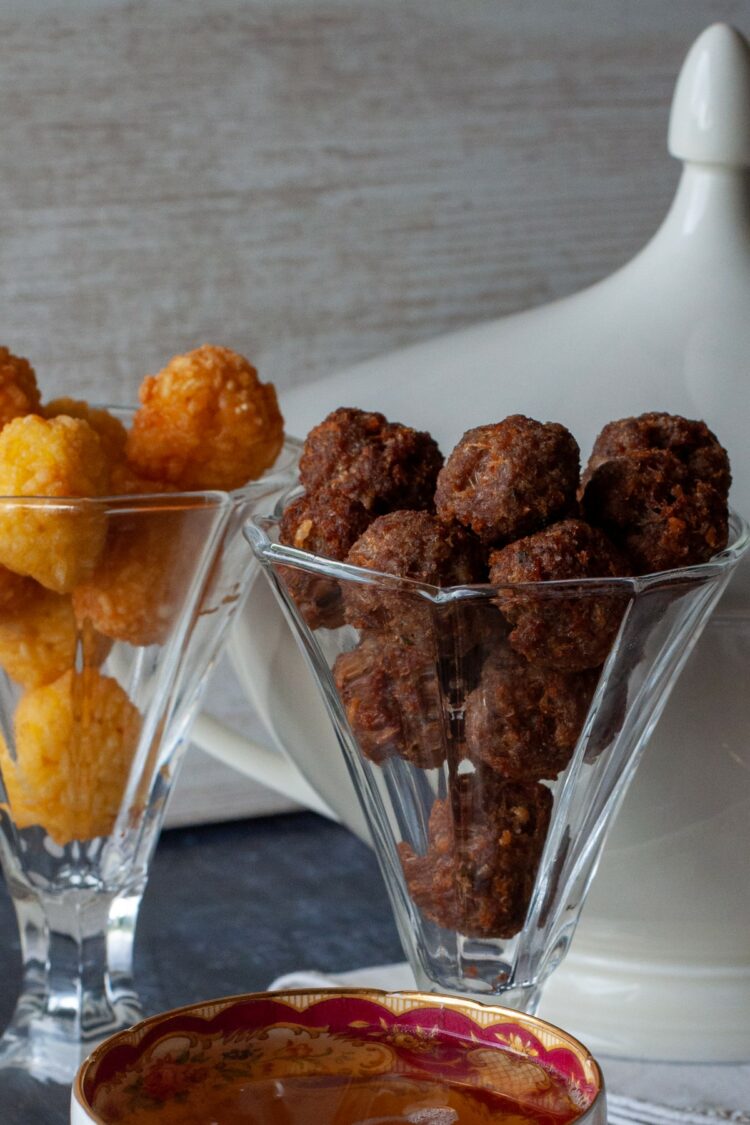 Recette de boulettes de viande italiennes croustillantes frites - en-tête