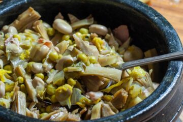 Recette de fèves italiennes fraîches (Minestra de fèves) - En-tête