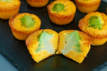 Recette facile de chou Romanesco en muffin au parmesan - En-tête