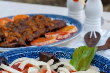 Salade italienne de fenouil avec orange sanguine - En-tête
