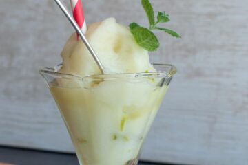 Sorbet au citron vert - En-tête