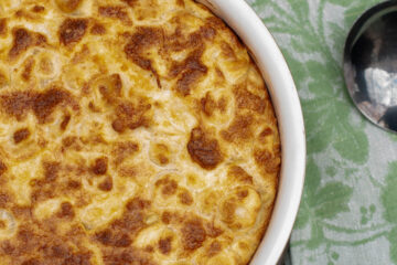 Soufflé de Tortellini au Fromage à l'Italienne, Gratiné - En-tête