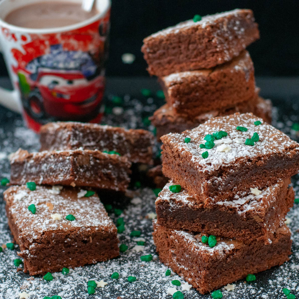 Brownies américains classiques - en-tête