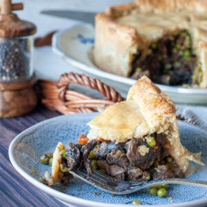 Cèpes séchés - Garnir une tourte au bœuf