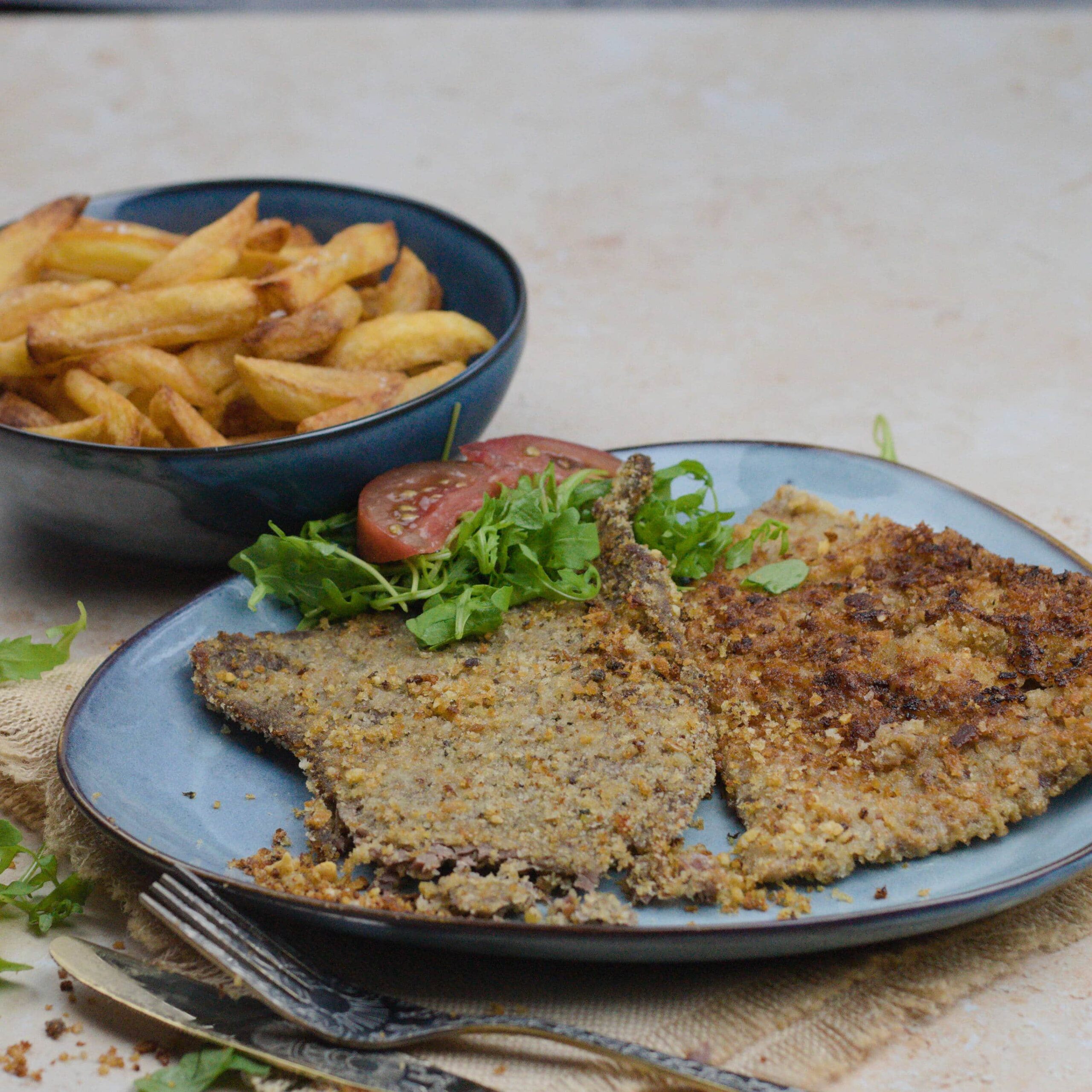 Cotoletta alla Palermitana, escalopes de bœuf au four - en-tête