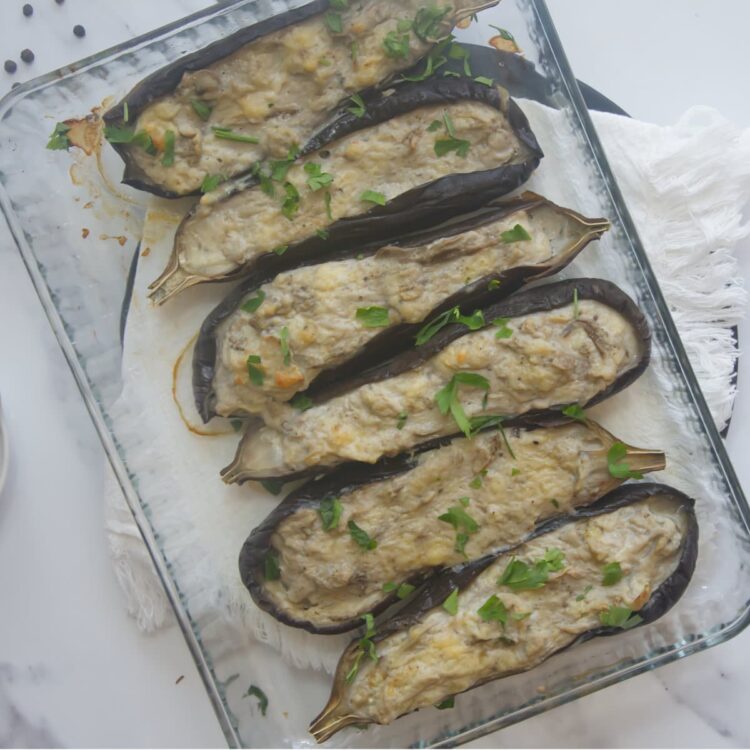 Courgettes et aubergines farcies végétariennes (Verdure ripiene) - en-tête