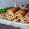 Crêpes salées façon rouleaux de printemps - en-tête
