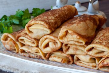 Crêpes salées façon rouleaux de printemps - en-tête
