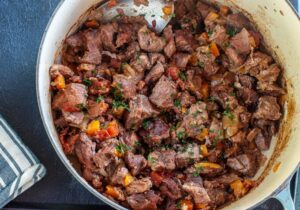 Daube provençale - Cuisson de la daube au four