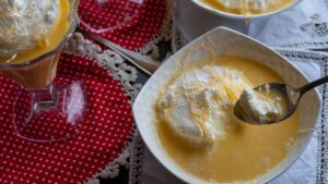 Île flottante facile - dégustez le dessert bien frais