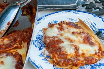 Lasagnes traditionnelles faciles sans précuisson à la béchamel - en-tête