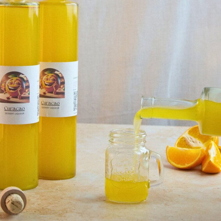 Liqueur d'orange maison façon curaçao - en-tête
