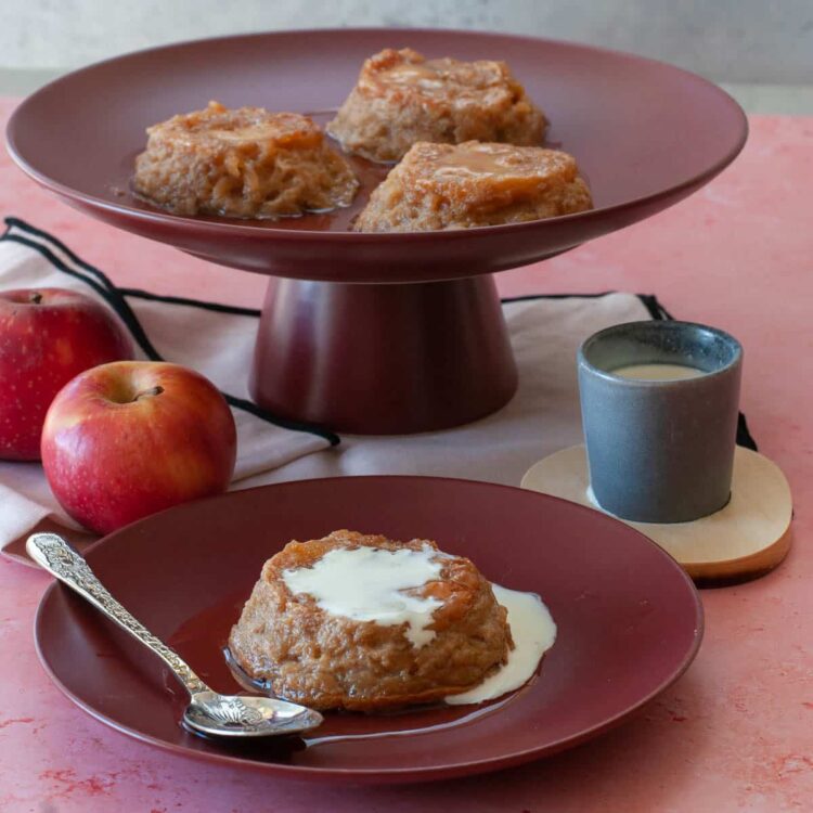 Mousse italienne aux pommes - en-tête