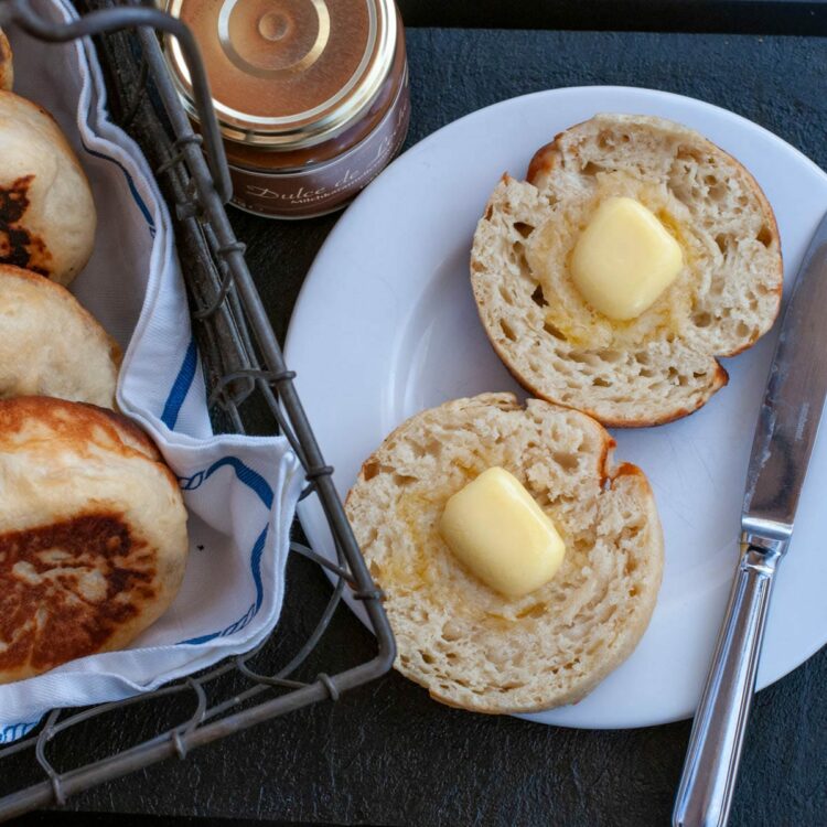 Muffins anglais maison - en-tête