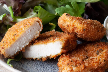 Nuggets de poulet italiens au parmesan - en-tête
