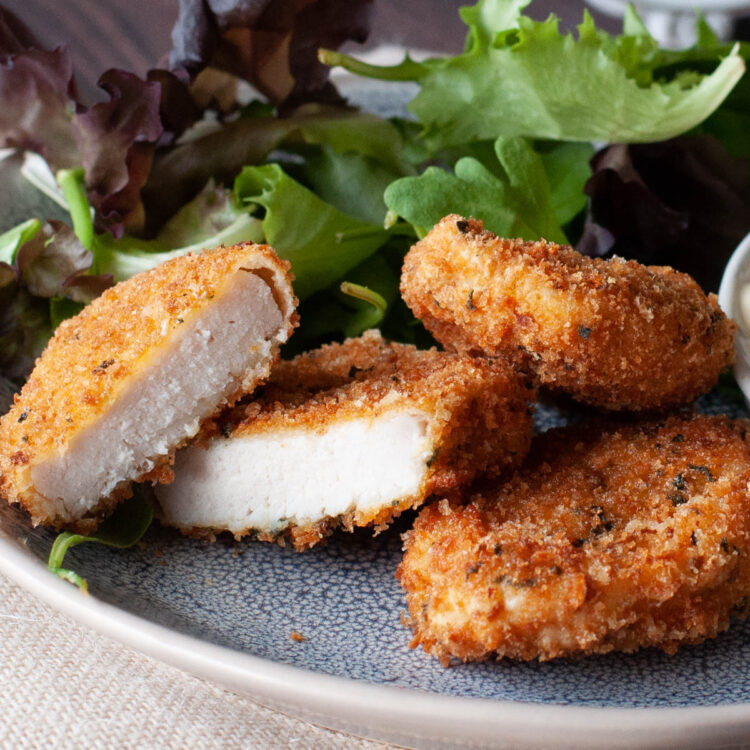 Nuggets de poulet italiens au parmesan - en-tête