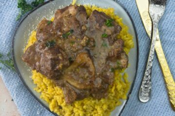 Ossobuco traditionnel à la milanaise, sans tomate - en-tête