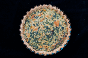 Pasta frolla salée et sucrée, pâte à tarte italienne - Cuire la tarte salée au four