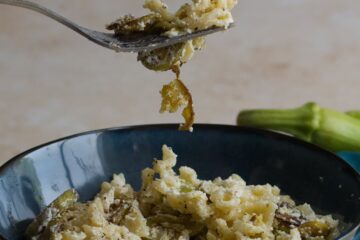 Pâtes aux courgettes et à la ricotta - en-tête