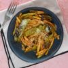 Pâtes aux friggitelli, petits poivrons verts doux - en-tête