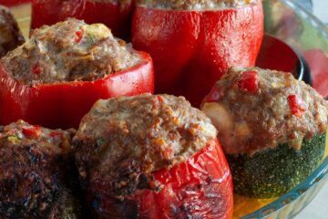 Petits farcis aux poivrons - en-tête