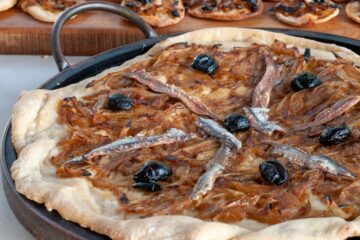 Pissaladière niçoise - en-tête