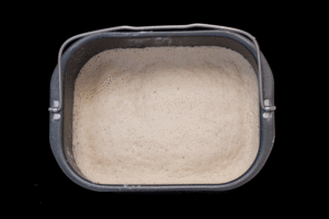 Pizza blanche italienne traditionnelle au pesto - Pâte levée dans la machine